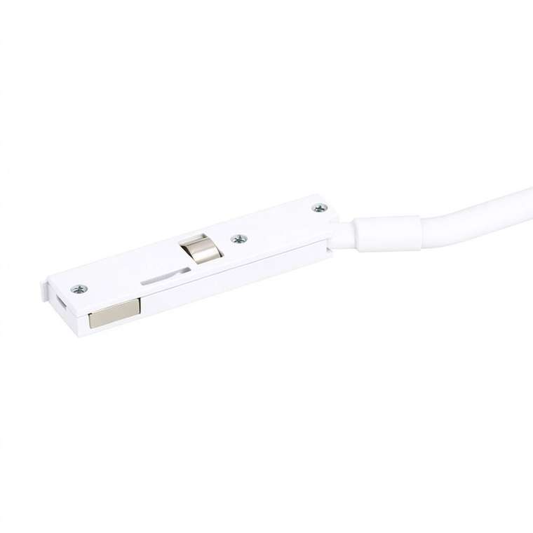 Коннектор питания для магнитного шинопровода Arlight MAG-MICROCOSM-CON-POWER-1500 (WH) (IP20 Пластик) 062992