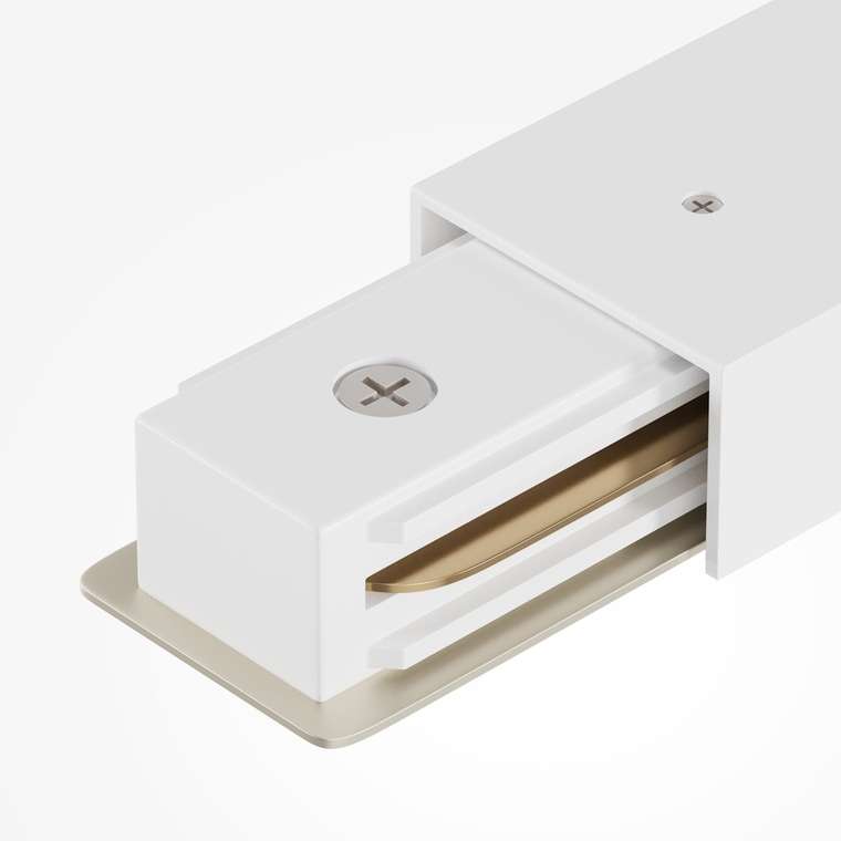 Комплектующие для накладной трековой системы Technical TRA001CB-11W Accessories for tracks Unity Однофазная трековая система UNITY