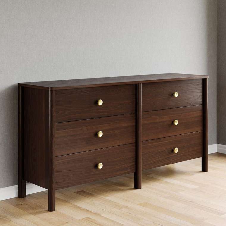 Комод Bergen BG005 коричневого цвета