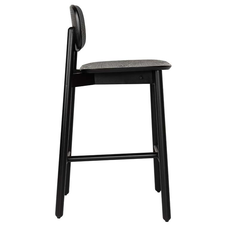 Барный стул Saga темно-серого цвета