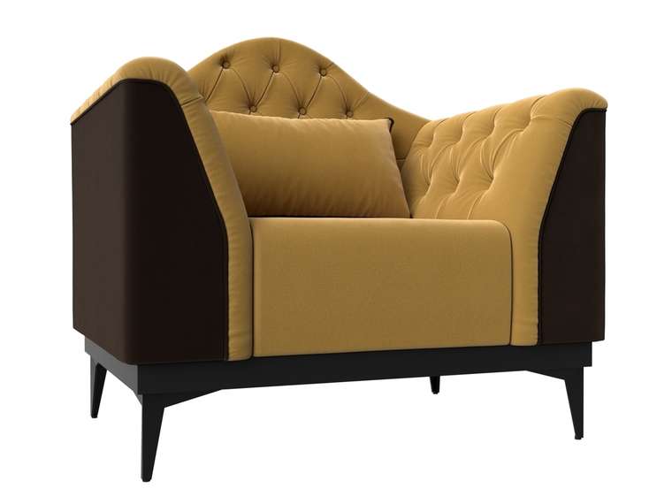 Кресло Флорида желто-коричневого цвета
