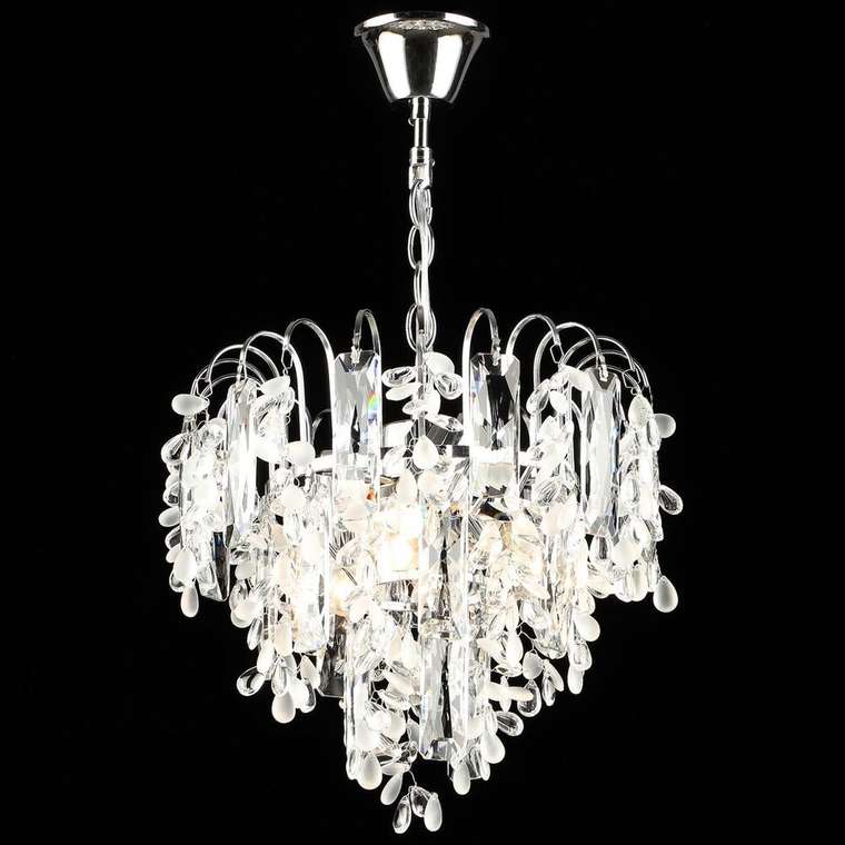 Хрустальная люстра 62720-0.4-03 CH (хрусталь, цвет прозрачный)