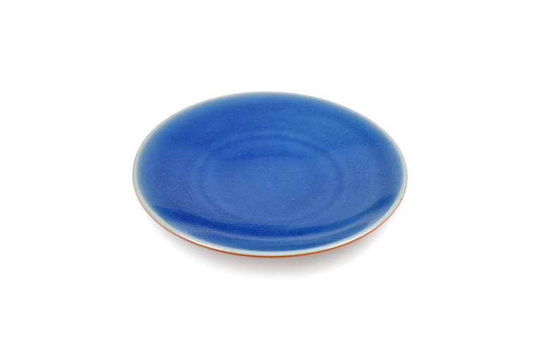 Тарелка круглая, средняя синяя "CONCEPT "