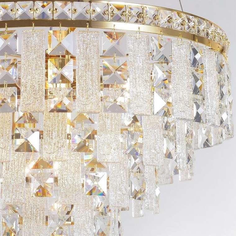 Хрустальная люстра 49820-0.4-09 DN (хрусталь, цвет прозрачный)