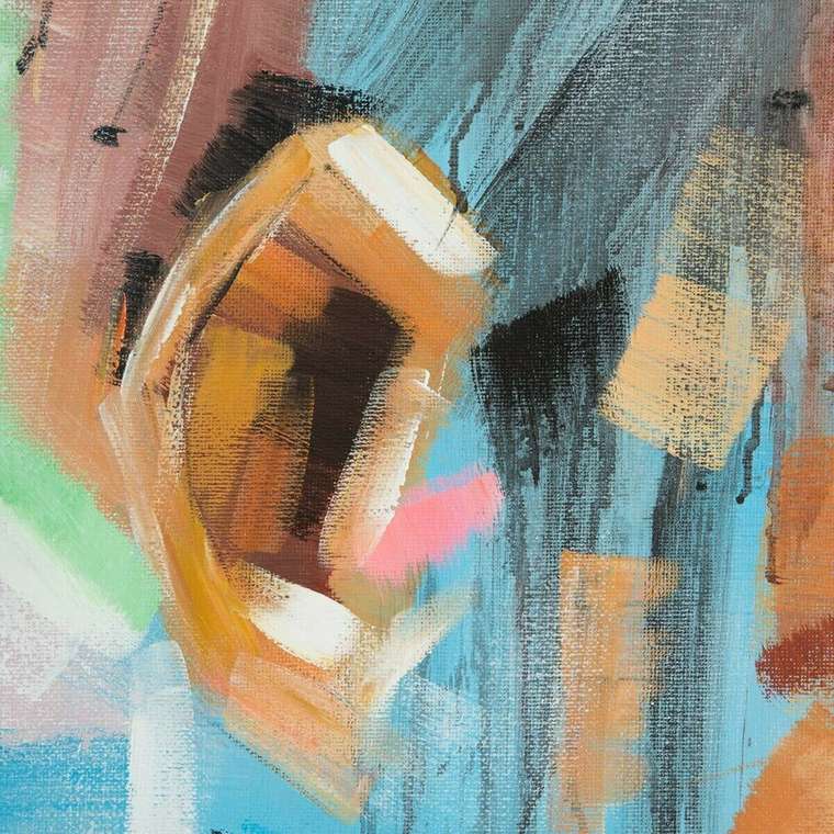 Полотно SEMANA Этническая женщина 100 x 3,5 x 100 cm лицо