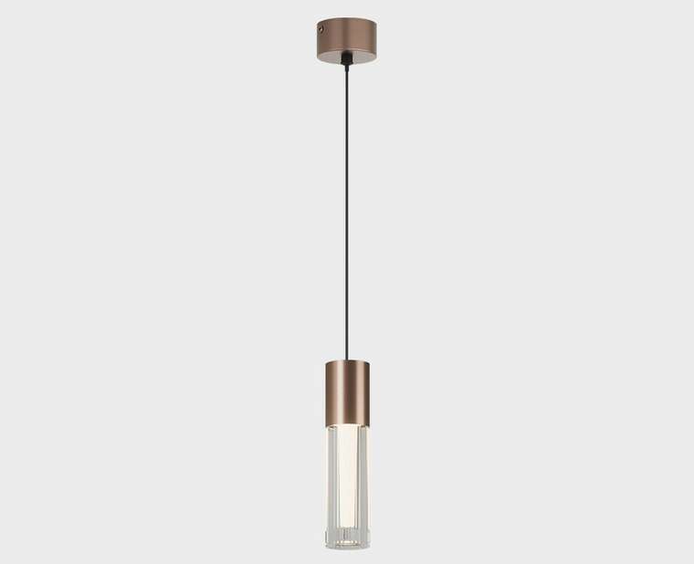 Подвесной светильник IT014-0204 rose gold (пластик, цвет прозрачный)