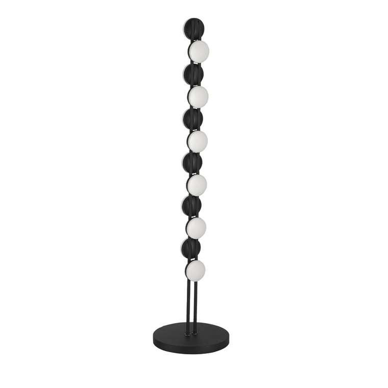 Светильник напольный ST-Luce черный/белый LED 1*24W 4000K MONRO