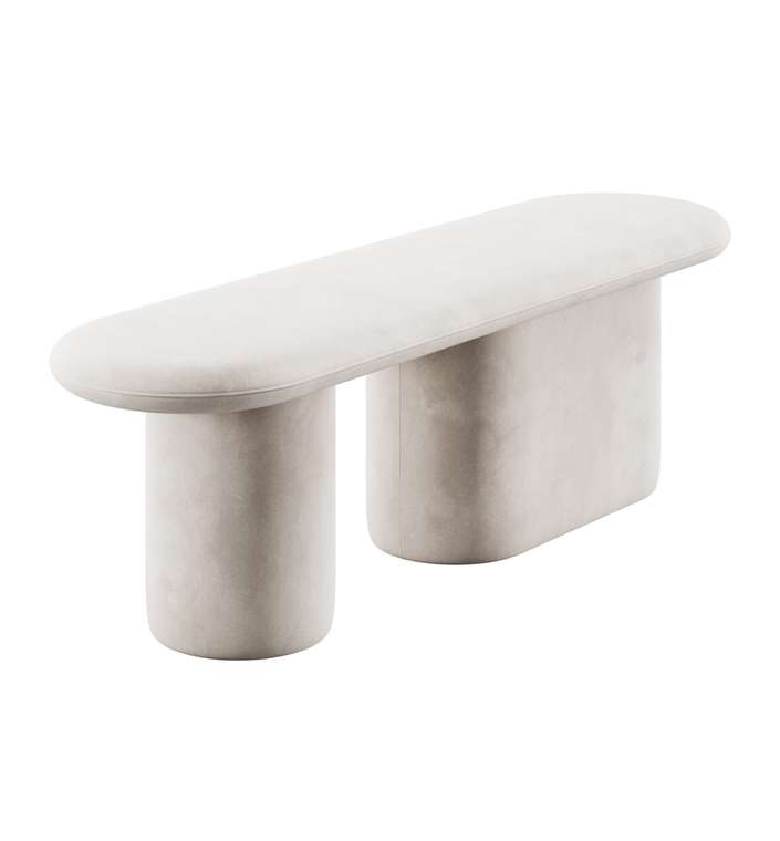 Пуф-банкетка Soul светло-бежевого цвета