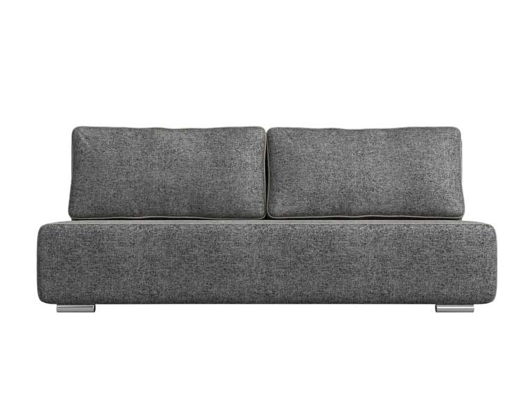 Прямой диван-кровать Уно серого цвета
