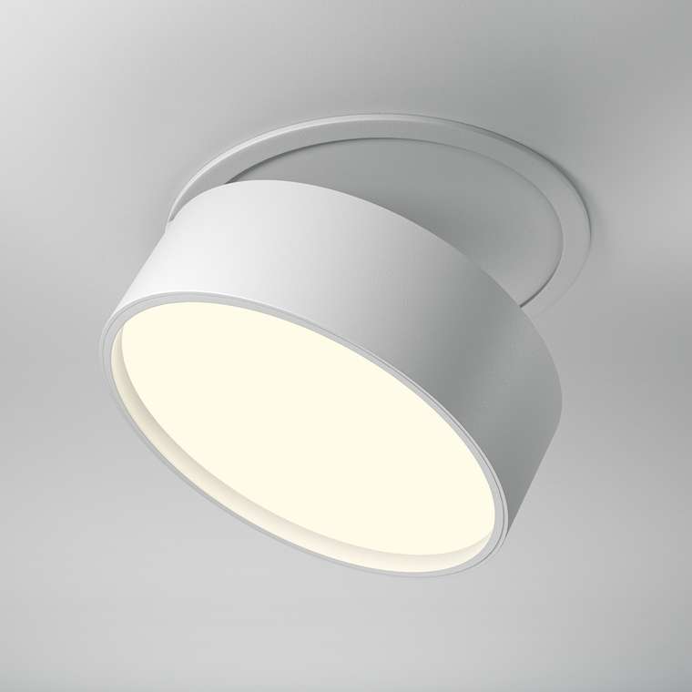 Встраиваемый светильник Technical DL024-18W3K-W Onda Downlight