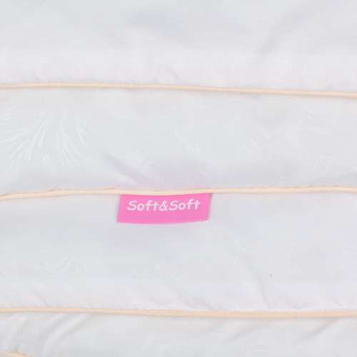 Одеяло ШЁЛК 200 гр.'Soft&Soft' евро, в микрофибре с тиснением, 100% полиэстер