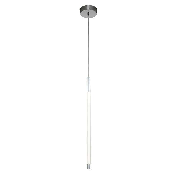Подвесной светодиодный светильник Vettore серого цвета