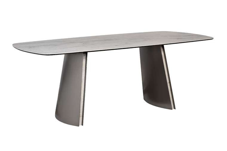 Обиженный стол Johannesburg 240 бело-серого цвета
