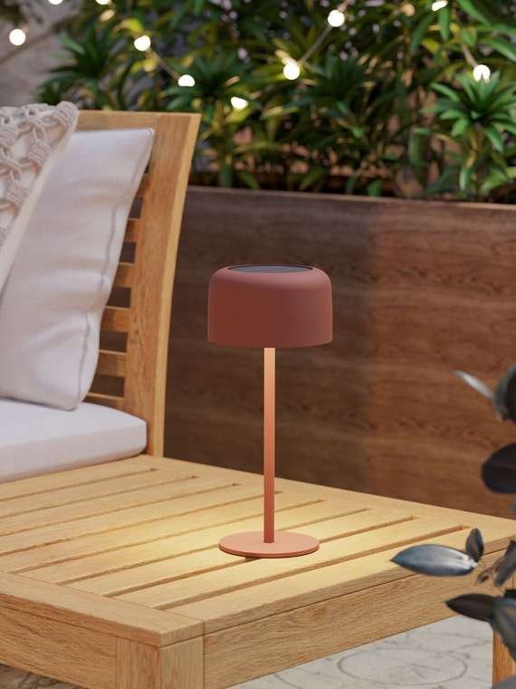 Светильник уличный (настольная лампа) светодиодный на солнечной батарее диммируемый EGLO ROCCANOVA 901896