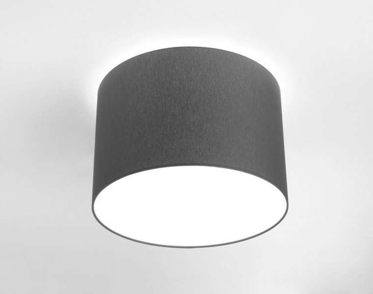 Потолочный светодиодный светильник Cameron темно-серого цвета
