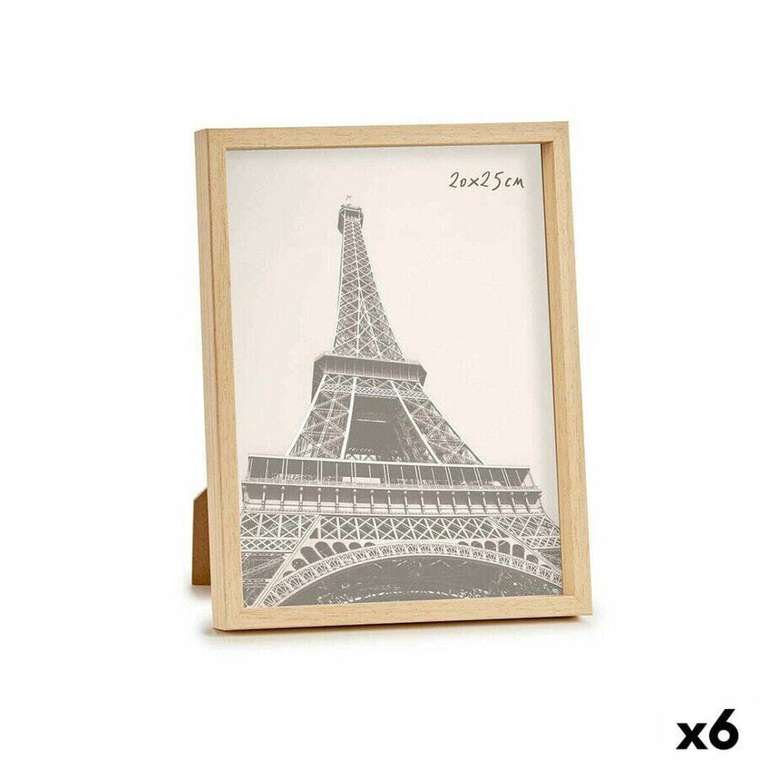 Фоторамка Коричневый Пластик (21,7 x 2 x 26,7 cm) (6 штук)