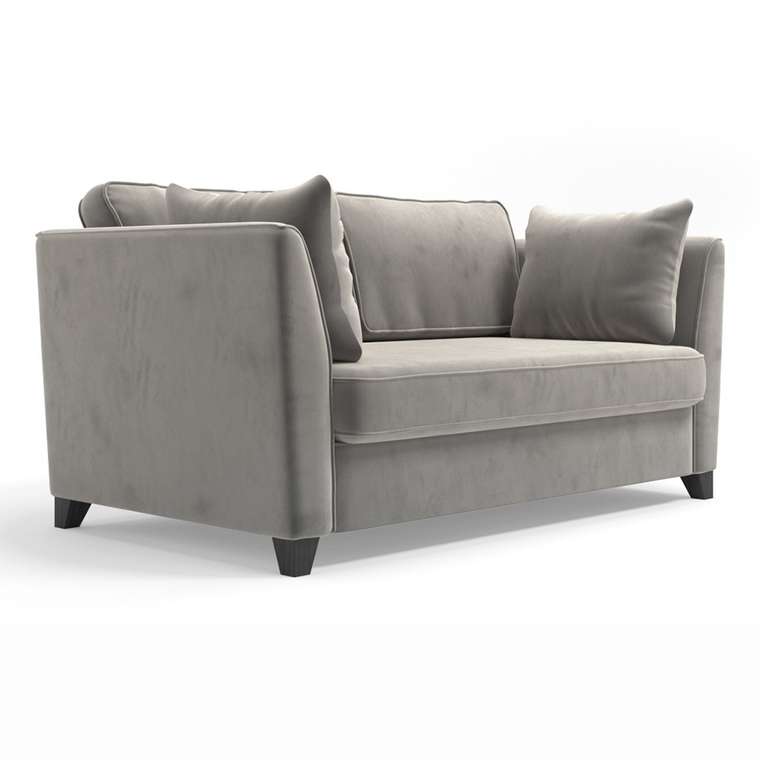 Двухместный раскладной диван WOLSLY MT серого цвета