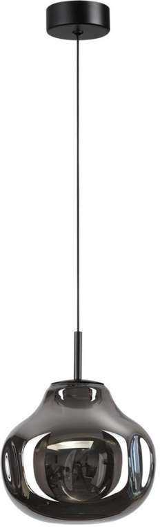 Подвесной светильник Odeon Light Vaso 5097/4LC черный/дымчатый/металл/стекло LED 4W 4000K