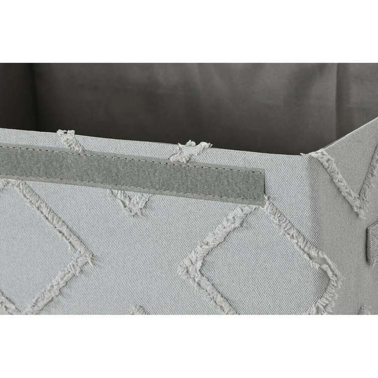 Корзина Home ESPRIT Серый Кремовый 40 x 30 x 50 cm (2 штук)