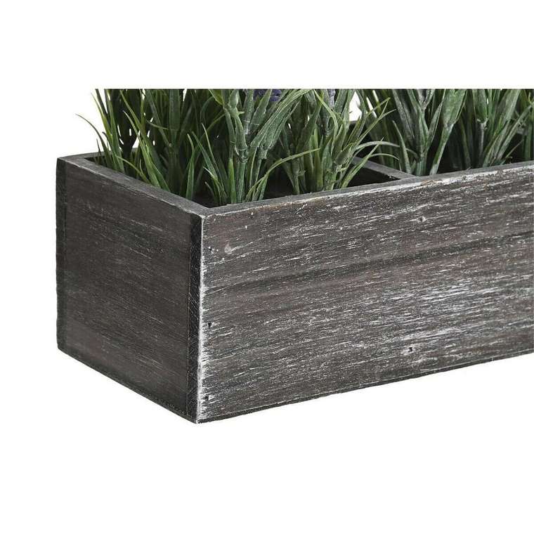 Декоративное растение Деревянный полиэтилен 32 x 14 x 19,5 cm (2 штук)
