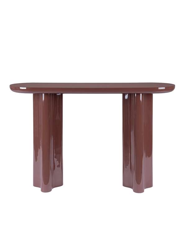 Консоль Салли темно-красного цвета