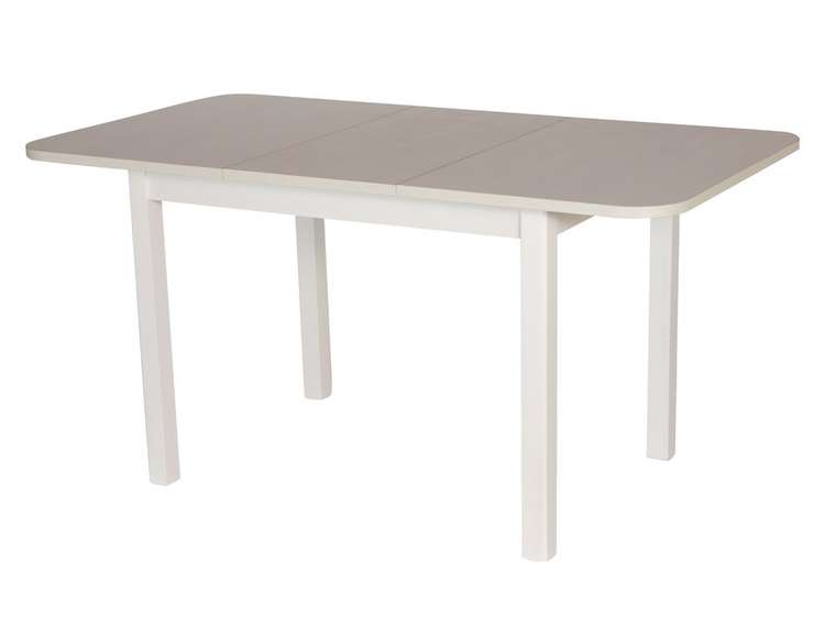 Раскладной обеденный стол Франц бело-бежевого цвета