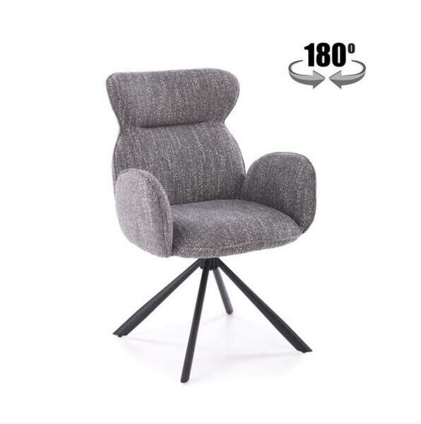 Стул вращающийся K571 серого цвета