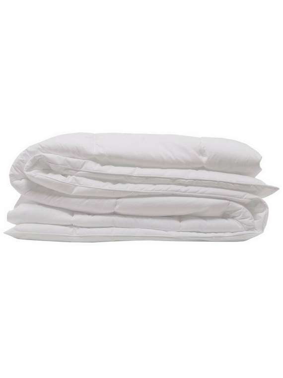 Одеяло Milk Comfort 195х215 белого цвета