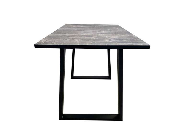 Обеденный стол Саен с серо-коричневой столешницей 