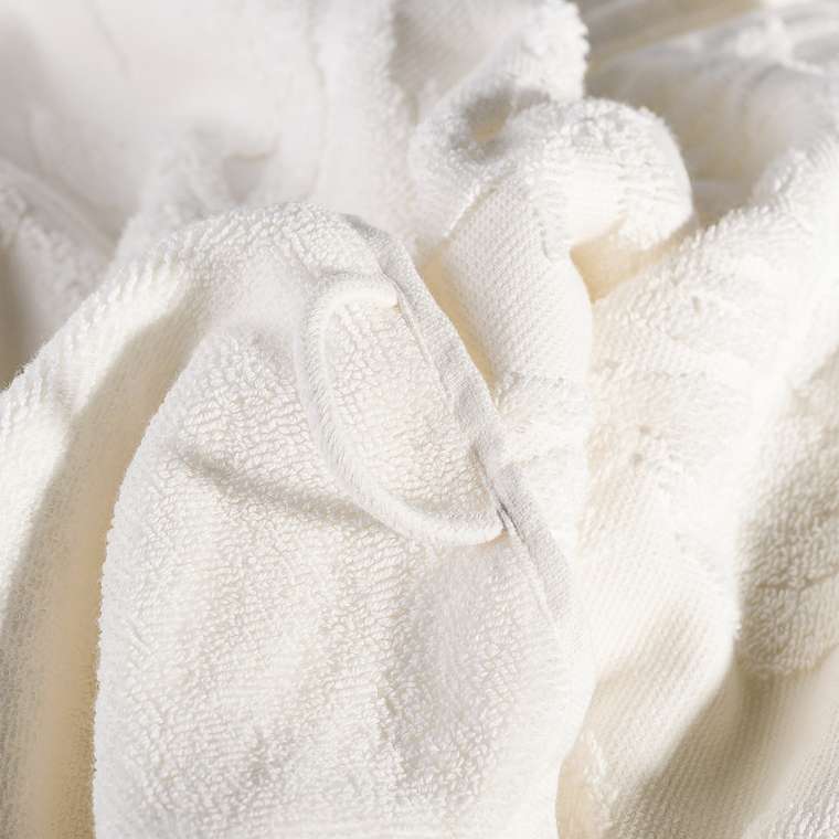 Полотенце Fleur для ванной 70х140 белого цвета