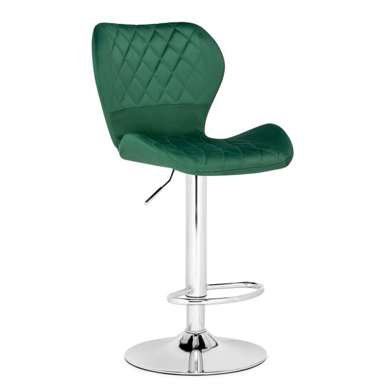 Барный стул Porch зелено-серого цвета