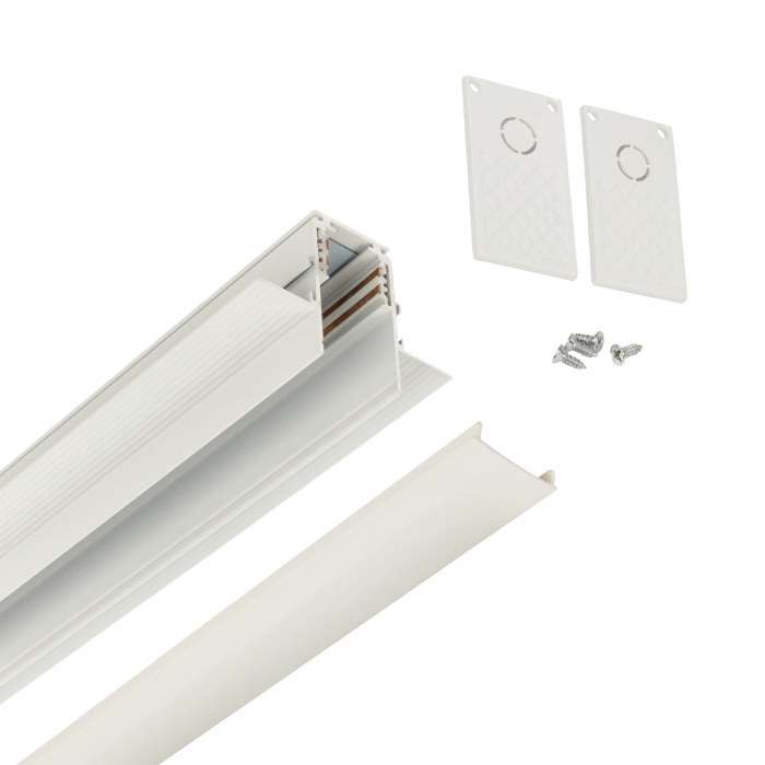 Шинопровод встраиваемый 2м магнитный 48V MyFar Busbar for MagLine 23 MT0202-2W