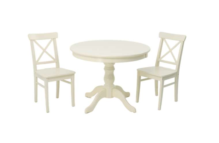 Обеденная группа Брамос D100 цвета слоновая кость