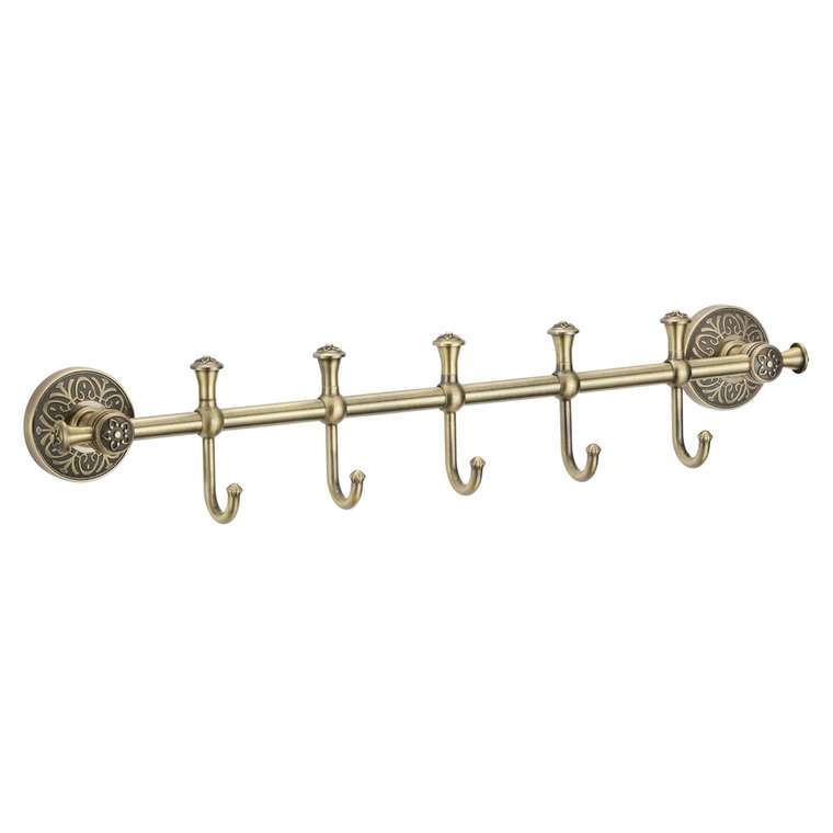 Планка с крючками Savol S-005875C, бронза