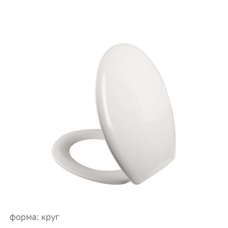 Сиденье для унитаза IDDIS ID 01 061.1 белого цвета