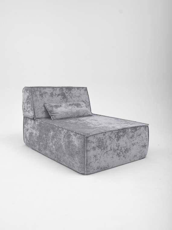 Бескаркасная оттоманка Клайд светло-серого цвета