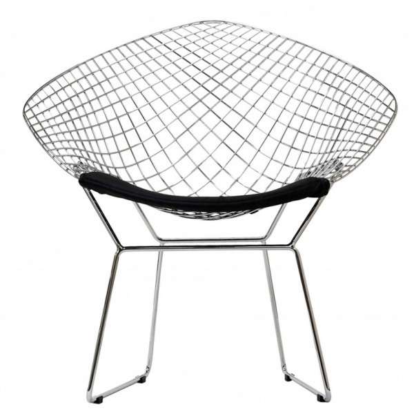 Стул "Bertoia Diamond" черный