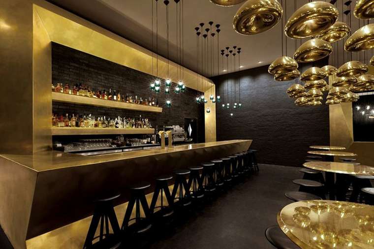 Подвесной светильник Tom Dixon Void Shade Copper с плафоном из металла медного цвета