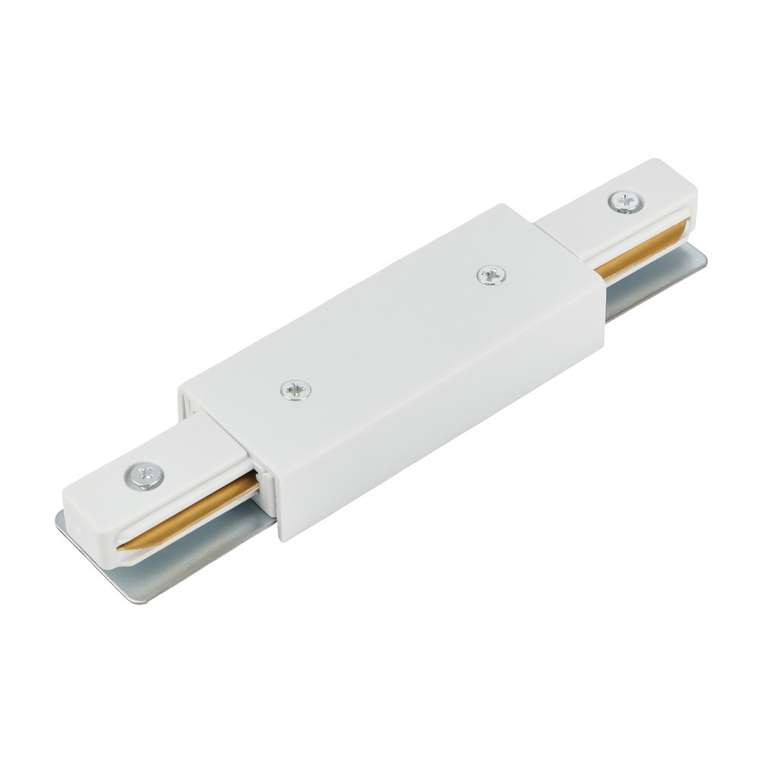 Коннектор прямой с вводом питания для однофазного шинопровода Myfar Accessories for Single MT0101-CP-W