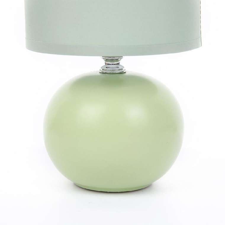 Настольная лампа Octavia 8223/1T (ткань, цвет зеленый)