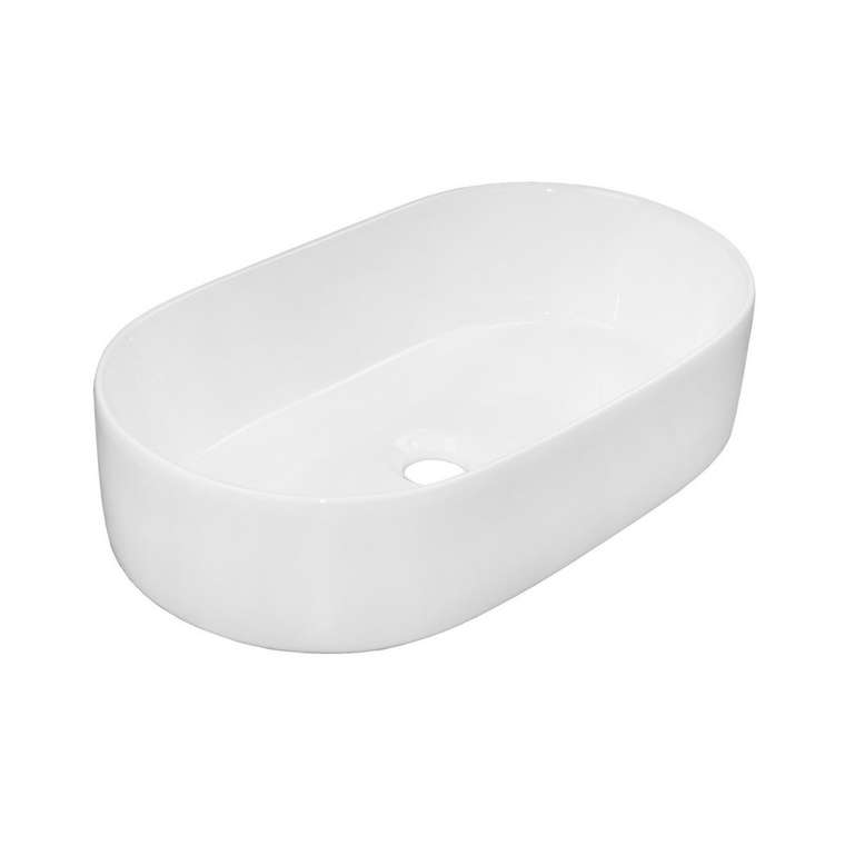 Раковина накладная Oliveeka 9025 51х35 из керамики