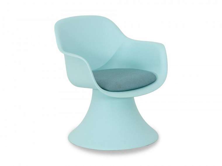 Кресло Sandro голубого цвета