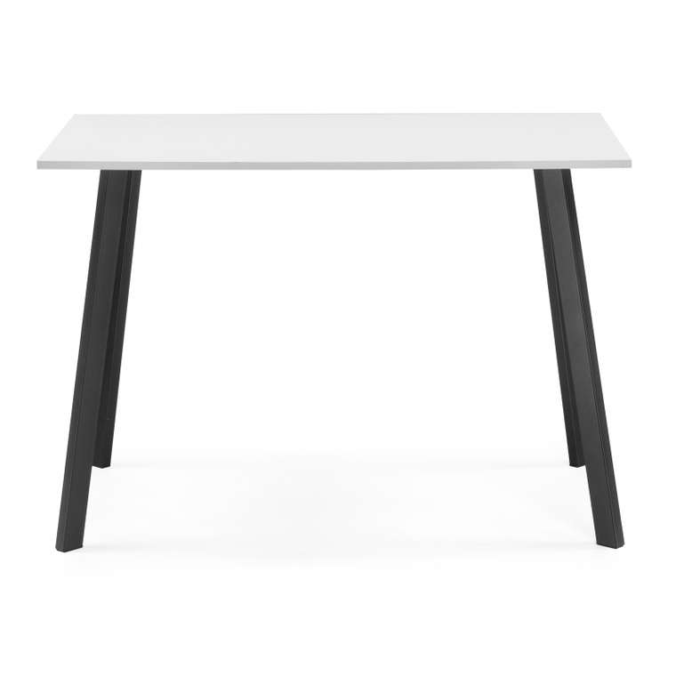 Обеденный стол Ремли 110х67 белого цвета