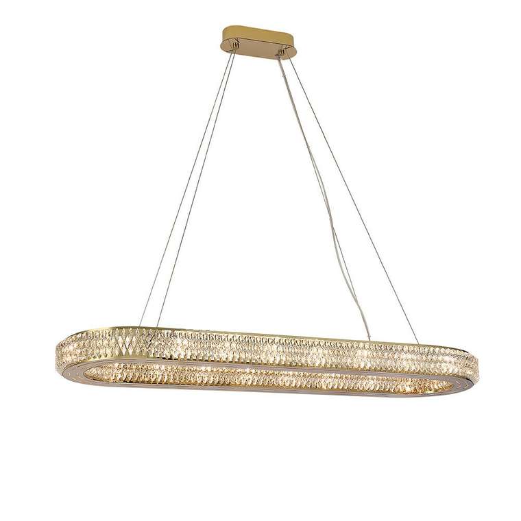 Люстра Newport 8560 Melody 8560/100 C oval gold polished