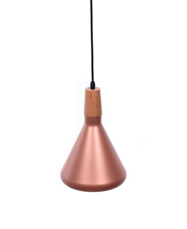 Подвесной светильник Bafido цвета розового золота