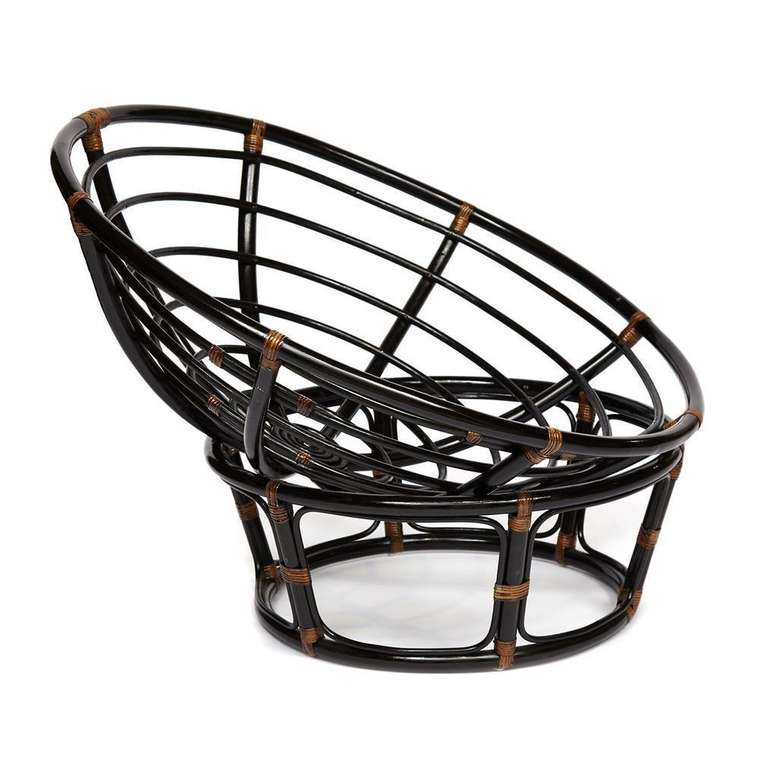 Кресло Papasan черного цвета