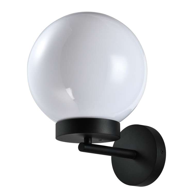 Светильник BOLLA 1x10W (led) E27 ЧЕРНЫЙ IP65