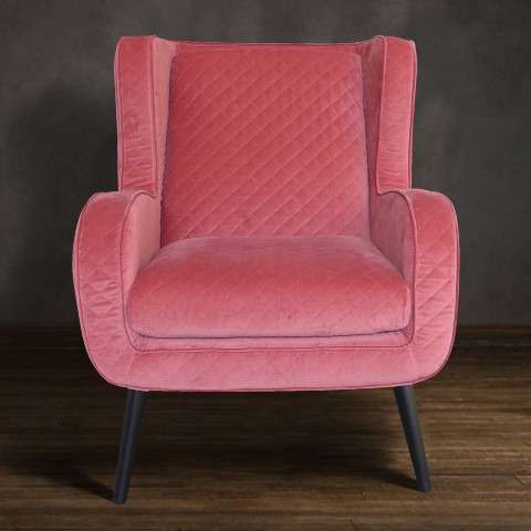  Кресло "Мимоза" розовое