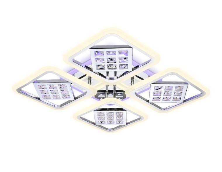 Потолочная люстра Ice FA288 (акрил, цвет белый)