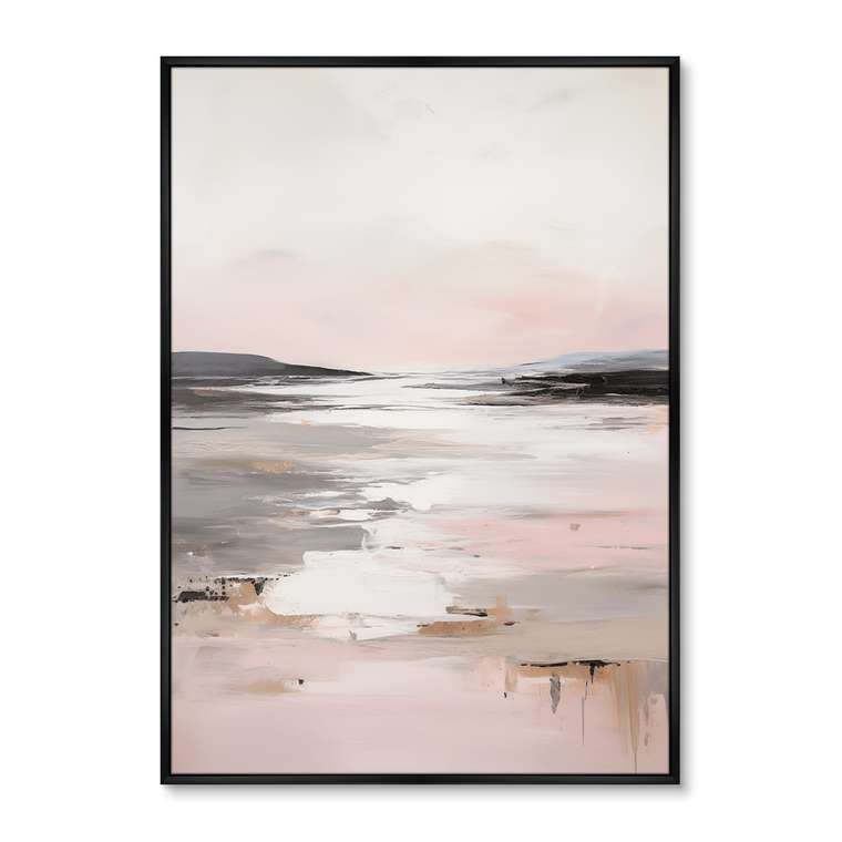 Репродукция картины Landscape Collection, Frosty morning, No 2, 2024г.